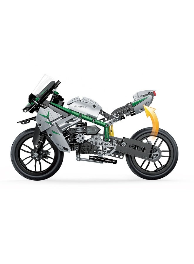 COGO Motorcycle Model - 600 Pieces - Image 4