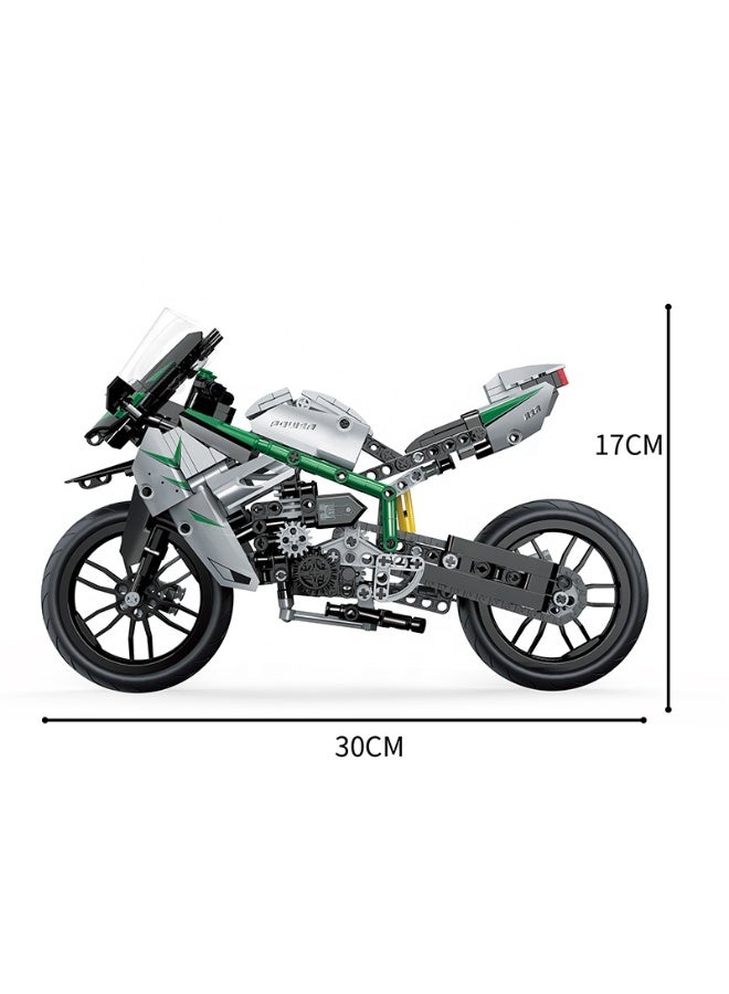 COGO Motorcycle Model - 600 Pieces - Image 2