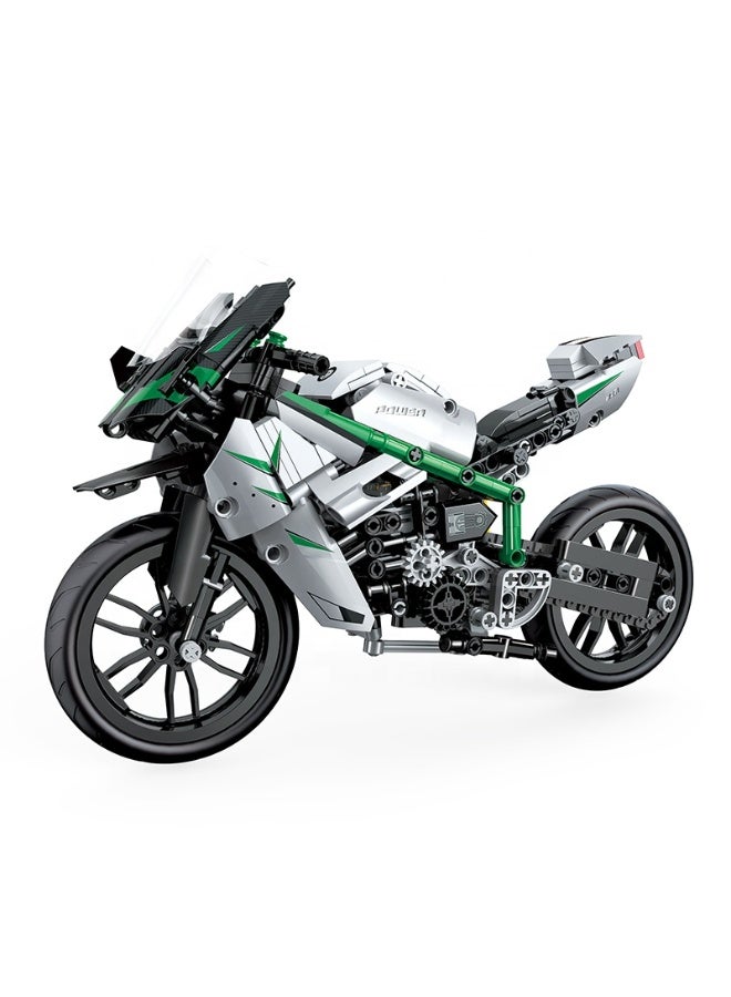 COGO Motorcycle Model - 600 Pieces - Image 5