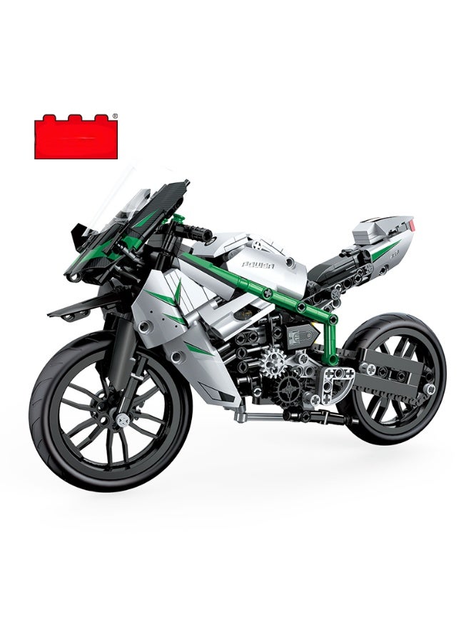 COGO Motorcycle Model - 600 Pieces - Image 3
