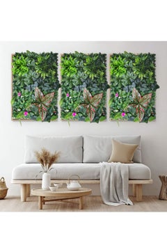 Generic FFD Artificial Plant Wall Hedge Grass Mat 40x60cm – Synthetic Faux Grass Panels for Indoor & Outdoor Home, Garden, Villa Decoration – Greenery Backdrop & Privacy Fence Screen"  - Image 1