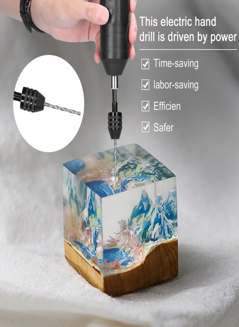 Rechargeable Handheld Electric Drill Cordless Screwdriver Set Mini Multi-functional Household Brushless Electric Drill Electric Resin Mixer - Image 4