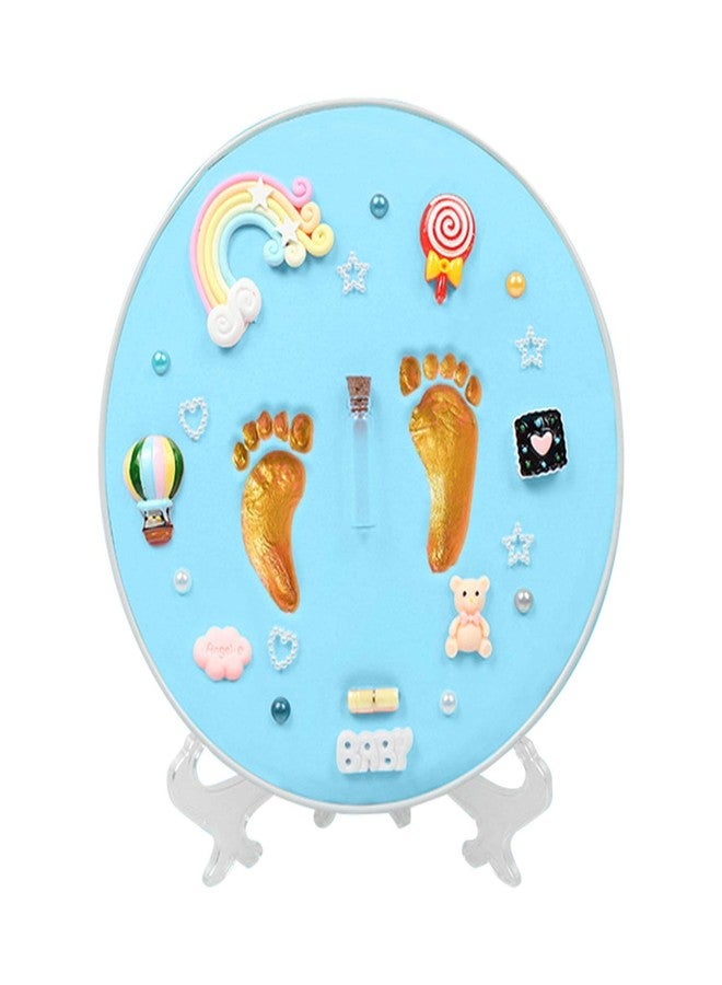 ONPRIX Baby Handprint Footprint Keepsake Kit, Baby Prints Photo Frame for Newborn, Baby Nursery Memory Art Kit Frames - Image 1