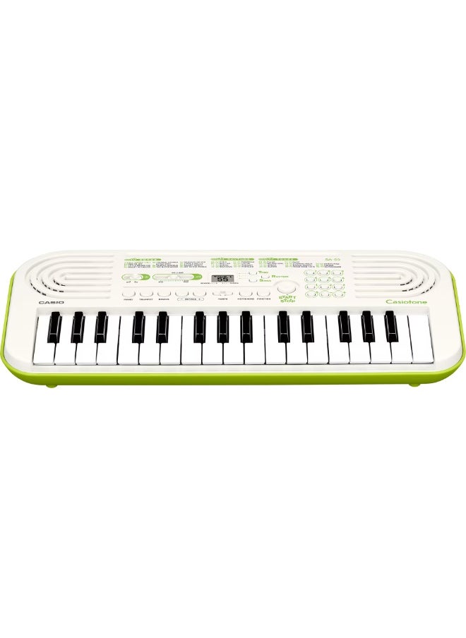 CASIO Casiotone SA‑50 32‑Key Mini Keyboard – 100 Tones, 50 Rhythms, Battery or DC Power  - Image 1