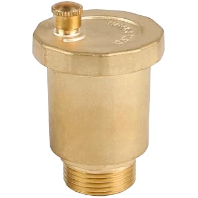 AUTOMATIC AIR BLEEDER DN20 3/4" BRASS AUTOMATIC AIR BLEEDER AUTOMATIC AIR BLEEDER SELF-SEALING MAX 110 BAR 10 BAR AIR BLEED VALVE AUTOMATIC HEATING BLEEDER - Image 2