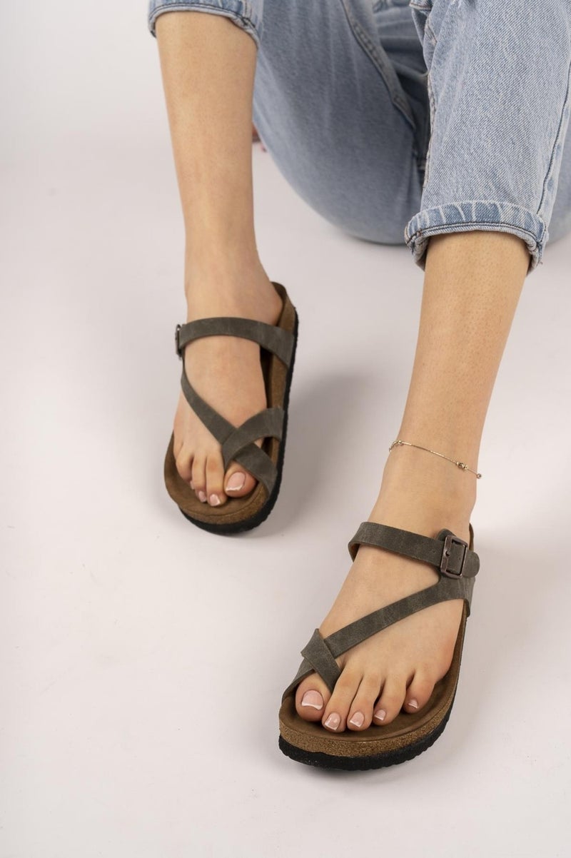 Mcdark Women's Cross Flip Flops - Image 2