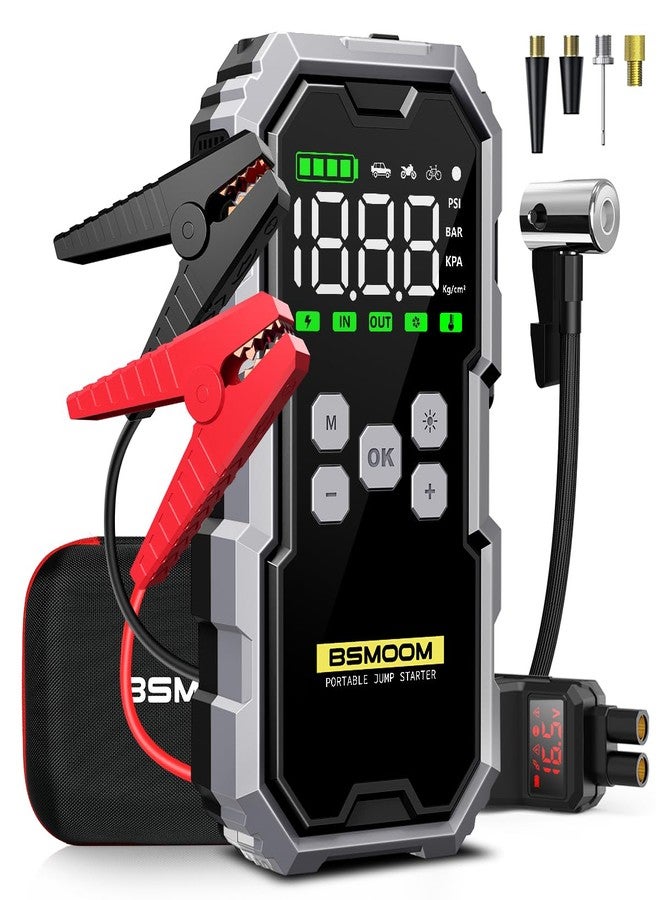 BSMOOM B04 BSMOOM Jump Starter with Air Compressor (B04-A) - Image 1