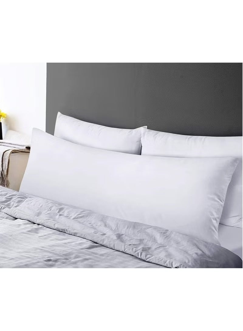 ZEESQUARE Premium Full Body Pillow for Adults 120x45 cm – Ultra Soft Pregnancy Pillow, Long Body Support Cushion for Side Sleepers, Breathable Polyester Fiber Filling with Cotton Cover, Sleeping Hug Pillow for Back, Neck & Leg Support, Multi-Color - Image 4