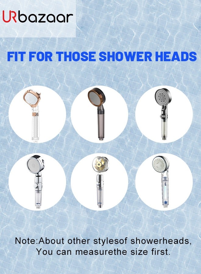 URbazaar 6 Pcs Showerhead Filter PP Cotton Cartridge Filter High Pressure Handheld Showerhead Filter for High Pressure Shower Sets - Image 3