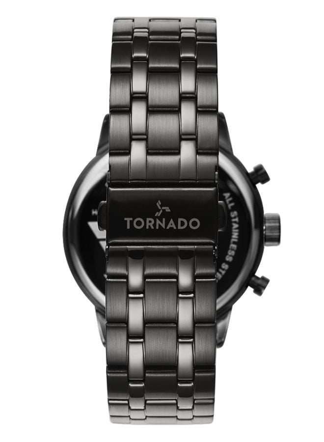 TORNADO Stainless Steel Chronograph Watch T6102-XBXLK - 42 mm - Image 3