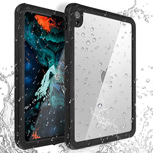 AICase IPad Pro 11 Inch IP68 Waterproof, 360 Degree Slim Dual Layer Armor Defender Shockproof Protective Case with Kickstand Lanyard - Image 1