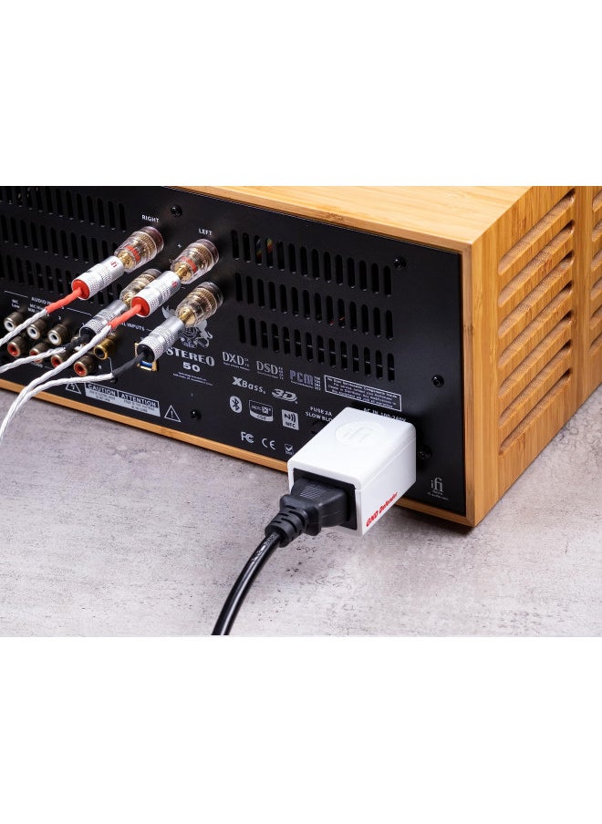 iFi SilentPower - GND Defender - Intelligent Ground Control, IEC Connector Ground Loop Remover