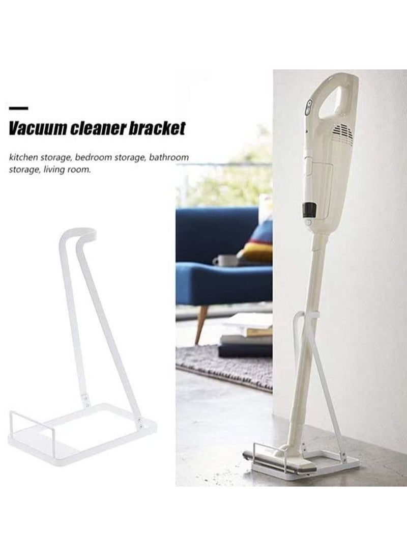 Rubik Vacuum Holder Rack Storage Stand (Japanese Style) for Handheld Vacuums Including Dyson V6 V7 V8 V10 and Other Brands White - Image 4