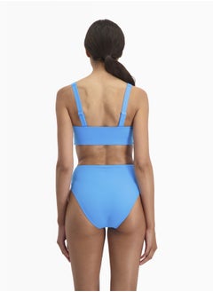 بوما قطعة بيكيني علوية للنساء PUMA Swim Scoop Neck  - Image 2