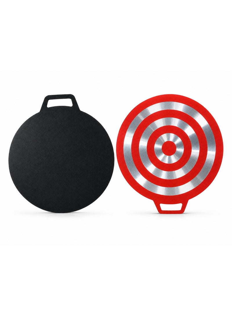 50 cm flat non-stick pan (griddle) for making crêpes and flatbread. - Image 2