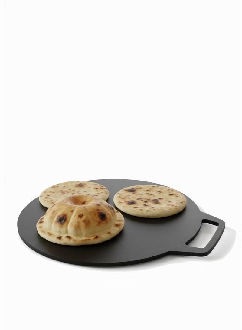 50 cm flat non-stick pan (griddle) for making crêpes and flatbread. - Image 5