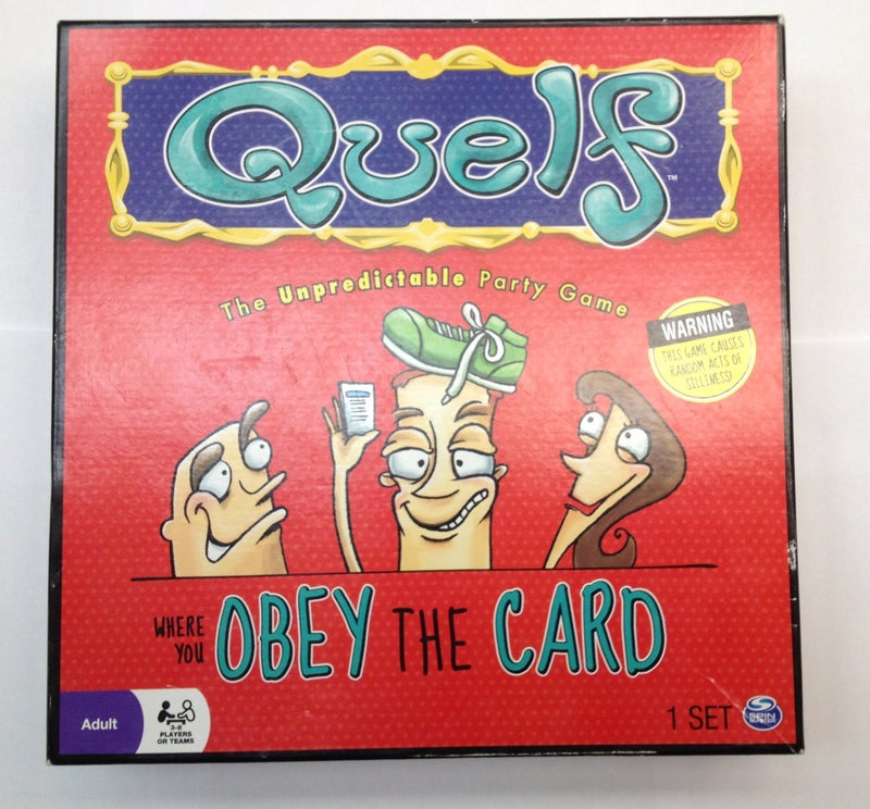 Spin Master Games Quelf Board Game with New Cards - Image 1