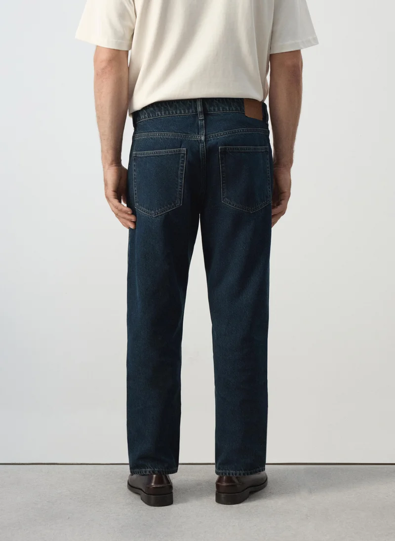 مانجو مان Sammy Cropped Carrot Fit Jeans