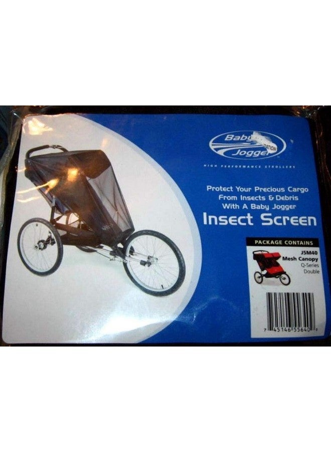 Baby Jogger J5M10 Insect Screen/Mesh Canopy for Q Series Double Stroller