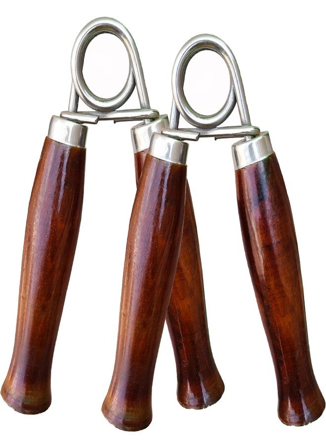 AMIFIT Wooden Hand Grip Strengthener, Pack of 2 - Image 1