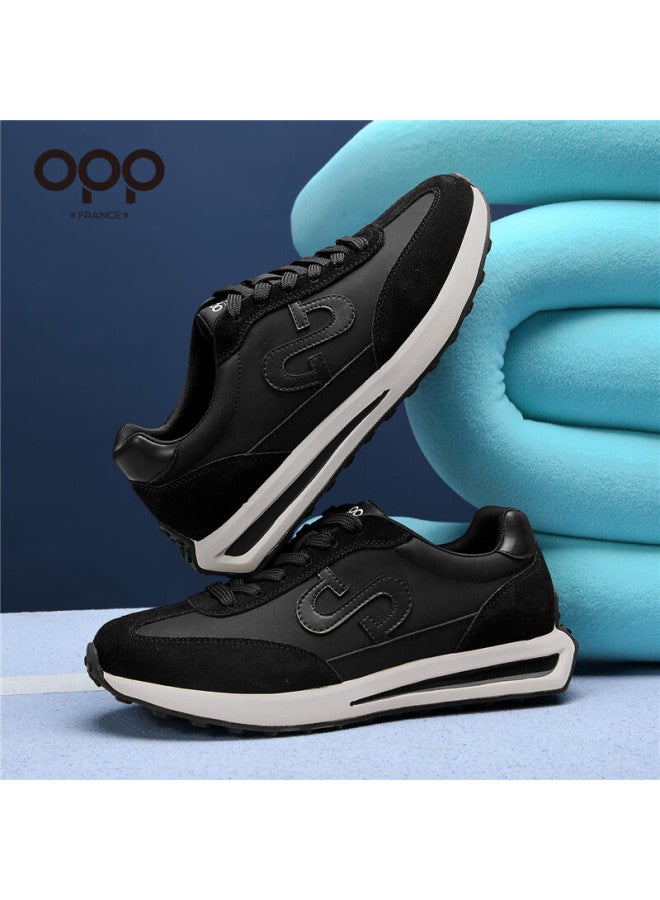 Opp Qiao Zhenyu Casual Men's Sports Running Shoes, Dexun Agan Versatile Men's Shoes D001 Black Size 42 - Image 4