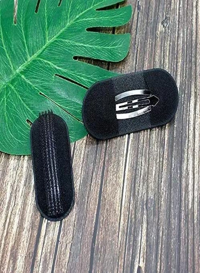 VSAKSH 3 Pairs Black Sponge Volume Bump Inserts Bump It Up Hair Clip Insert Hair Styling Tool Bun Maker Hair Accessories For Girls/Women - Image 5