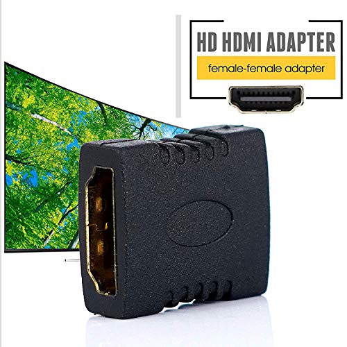 Posh Hdmi Extender Female to Female Coupler Adapter -Black - Image 2