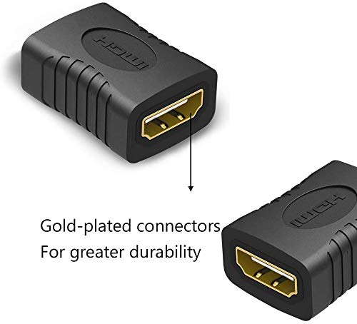 Posh Hdmi Extender Female to Female Coupler Adapter -Black - Image 4