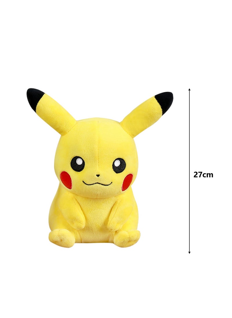 Generic - Cute and Cozy Plush Yellow Pikachu, Super Soft Plush Toy, Perfect for Play and Display (Sitting 20cm) - Image 1