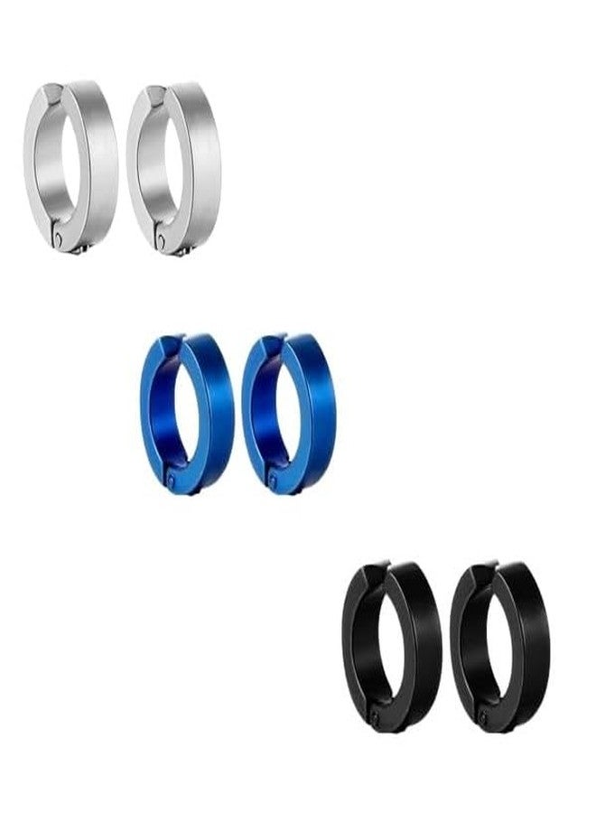 CResha Magnetic Non-Piercing 316L Stainless Steel Studs Earrings for Men | Women | Boys | Girls - Image 4