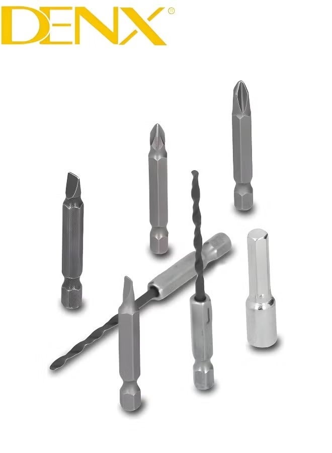 دينكس مثقاب إلكتروني لاسلكي ذكي - مفك براغي لاسلكي قابل لإعادة الشحن مع مجموعة رؤوس كاملة لتجميع الأثاث والأعمال اليدوية والصيانة المنزلية - Image 4