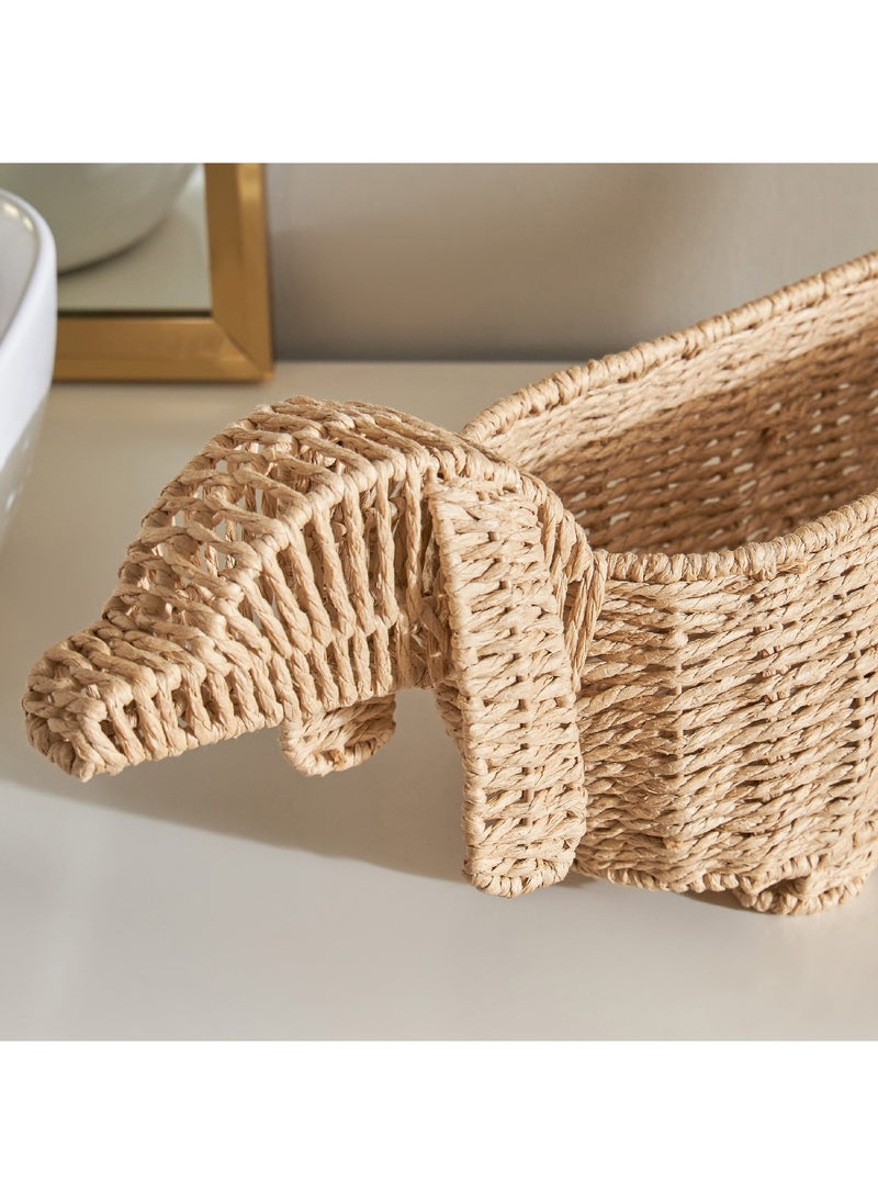 Home Box Natura Doggy Paper Rope Basket 58 x 21 x 16 cm  - Image 3