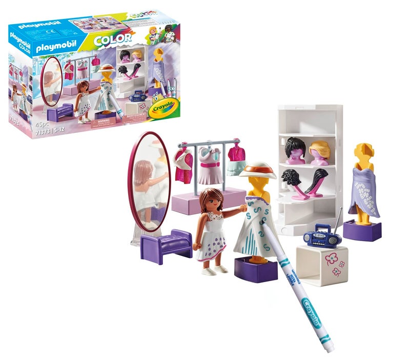 Playmobil غرفة تغيير الملابس الملونة من بلايموبيل - Image 3