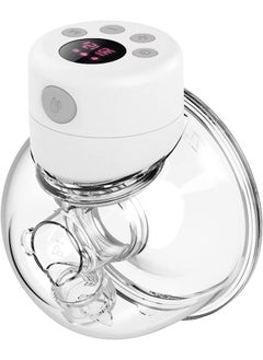 Wearable Breast Pump Hands Free Painless Breast Pump with Memory Function Low Noise Breast Pump with 2 Mode , 9 Levels