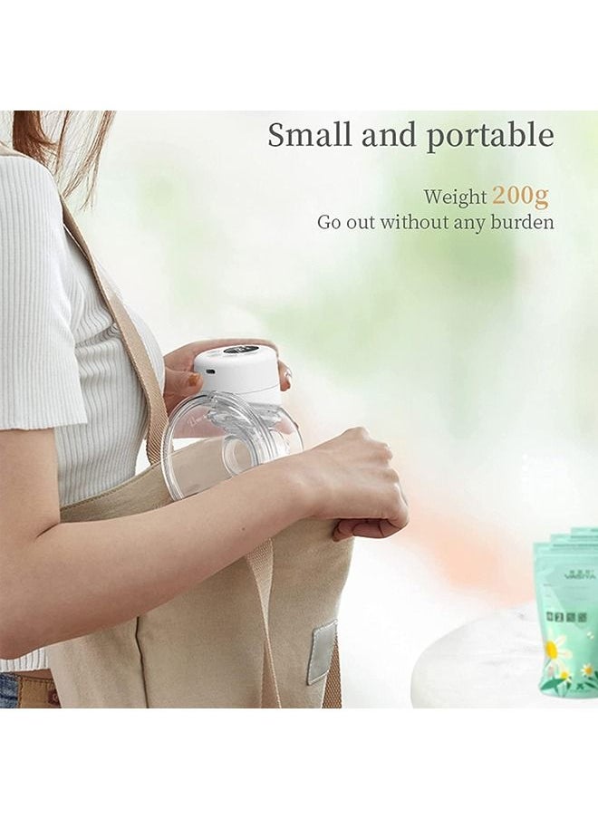 Arabest - Wearable Breast Pump Hands Free Painless Breast Pump with Memory Function Low Noise Breast Pump with 2 Mode , 9 Levels - Image 1