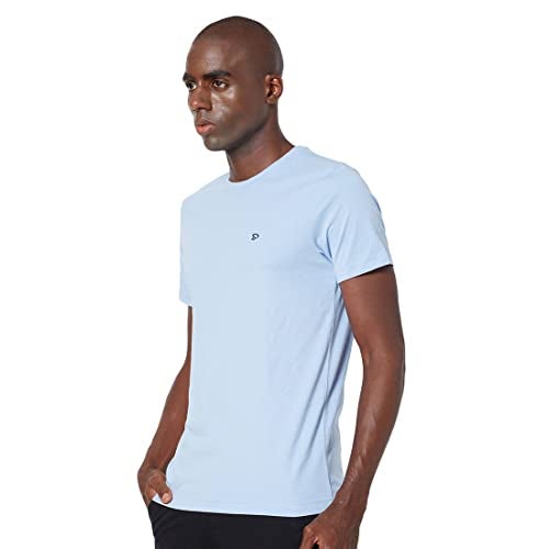 sporto Men's T-Shirt | 80% Cotton and 20% Polyester | Round Neck | Breathable Casual Wear | Soft Comfortable Everyday T-Shirt | Pack of 1 | Color May Vary White - Image 2