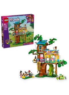 LEGO Friends Friendship Tree House Hangout Set, Creative Toy with a Garden, 4 Mini doll Characters, Animal Figures and Food Accessories for Imaginative Play, Gift for 8 Plus Year Old Girls 42652 (701 pieces)  - Image 1