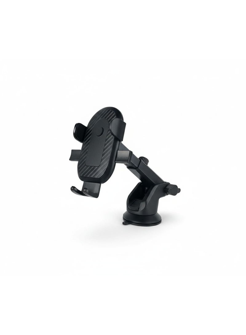 JNUOBI C 01 Universal Car Phone Mount Adjustable Telescopic Arm & Strong Suction Cup - Image 1