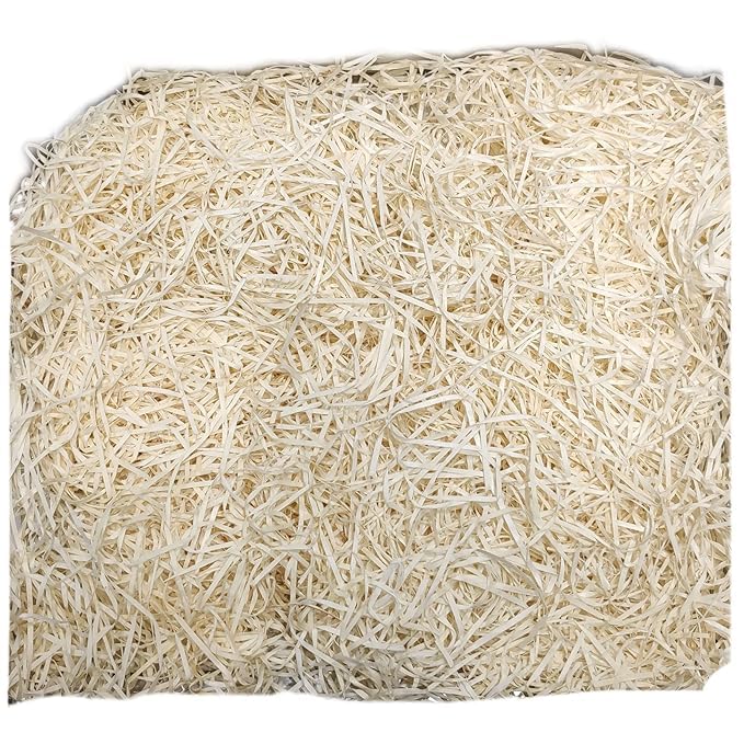 JPPL Shredded Paper 500gm| Silicon Crinkle Cushion Paper for Hamper, Gift Box Packing & DIY Craft | Cream/Beige | Eco-Friendly, Recyclable Filler for Basket & Festive Decoration - Image 2