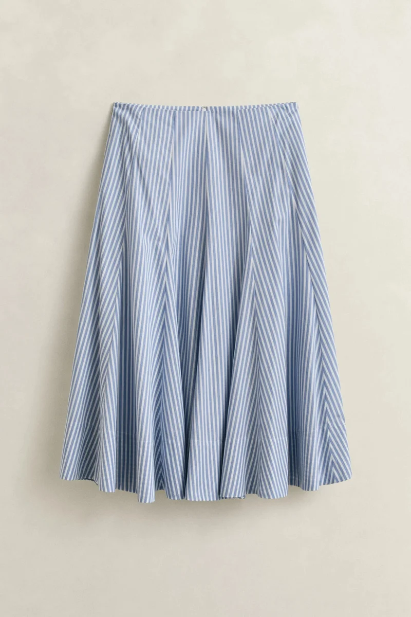 Gant  Striped Cotton Midi Skirt for Women | Best Price UAE