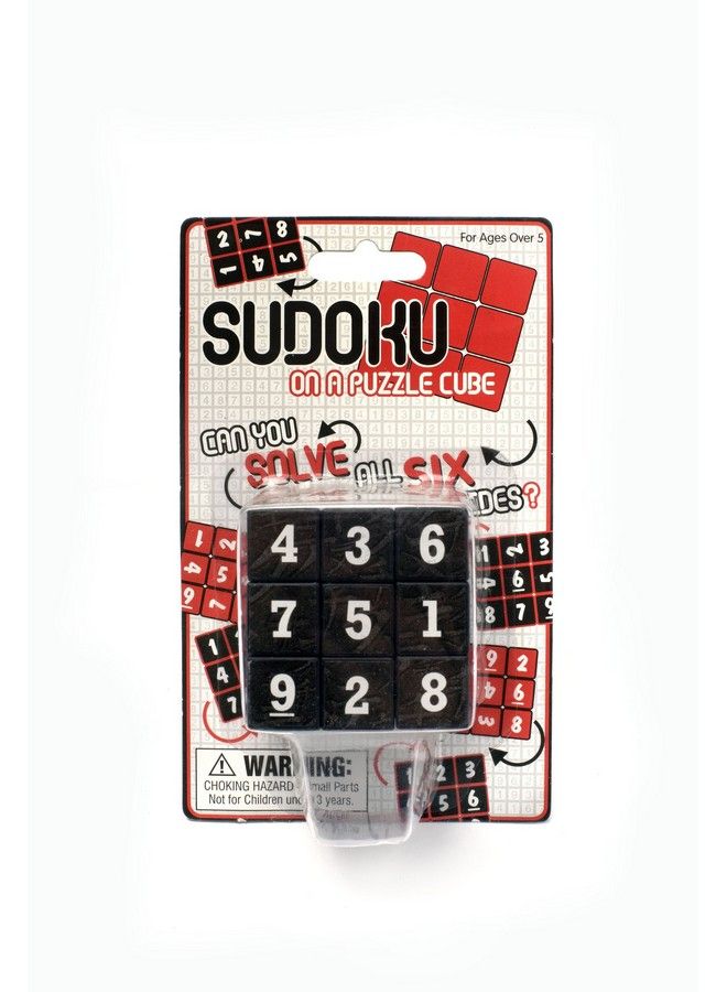 Loftus Sudoku Puzzle Cube A Fun Portable Take On The Classic Sudoku Game Can You Solve All 6 Sides Multicolor - Image 4