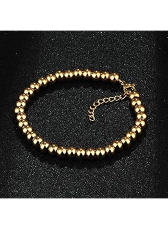 Luxuria 18K gold-plated stainless steel bracelets, gold-tone jewelry, elegant and fashionable high-quality bracelet, gift for women - Image 3