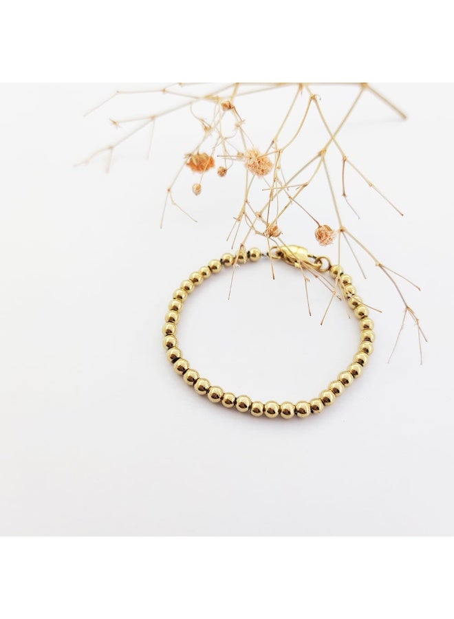 Luxuria 18K gold-plated stainless steel bracelets, gold-tone jewelry, elegant and fashionable high-quality bracelet, gift for women - Image 4