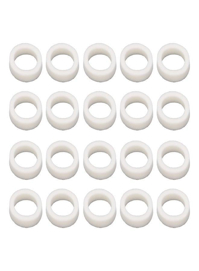 ريسك مجموعة RISK المكونة من 20 قطعة من حلقات إسفنجية لشوكة الدراجة الأمامية، مصنوعة من الفوم المقاوم للزيت، ملحق للدراجات الجبلية - Image 2