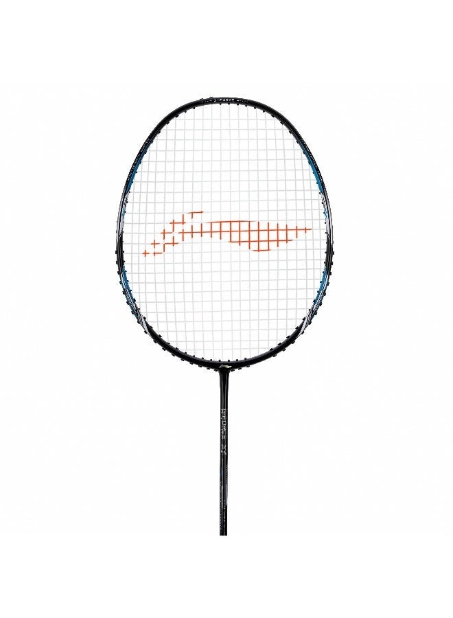 Li-Ning Li_Ning G-Force X5-79 Grams G6 Badminton Racket Strung Badminton Racket with Free Full Cover (Black/Blue/Grey) - Premium Badminton Racquets for Performance, Durability and Everyday Use - Image 2