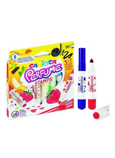 Scented Stamp Markers 3 In 1 Multicolour