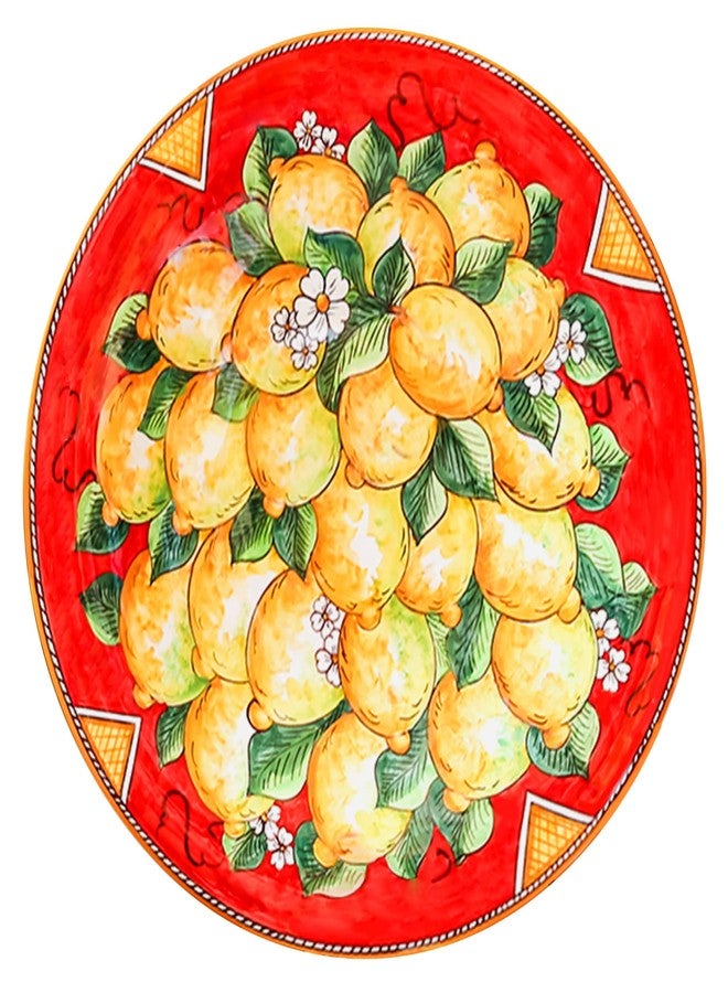 REAL ART Wall Hanging Ceramic Plate 10" - 1 pcs Set Gift Packing Multicolor (Design 10) - Image 1