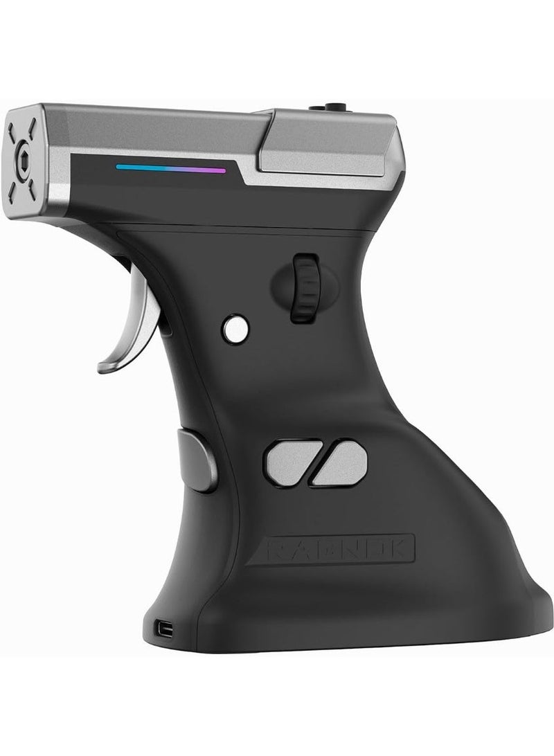 RAGNOK ErgoStrike7 FPS Gaming Mouse with Real Recoil, 26,000 DPI Sensor, Wireless & Wired Modes, RGB Lighting – Black - Image 2