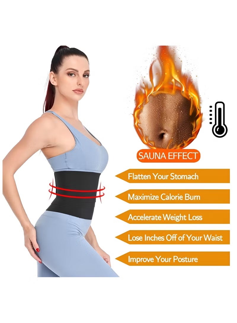 مشد خصر لتنحيف الجسم للنساء، دعامة ظهر مريحة قابلة للتعديل لدعم وتخفيف آلام أسفل الظهر، مشد خصر غير مرئي، حزام البطن (3 متر) - Image 5