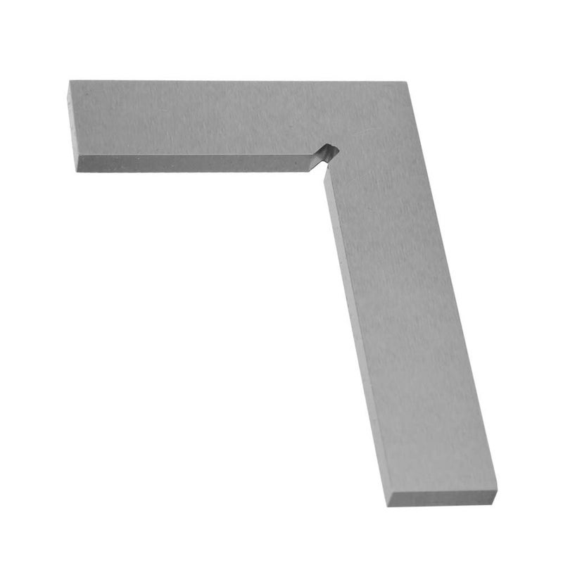 مسطرة الزاوية القائمة 100 × 70 مم أداة قياس مسطحة دقيقة بزاوية 90 درجة للتخطيط والمهام الصناعية - Image 4